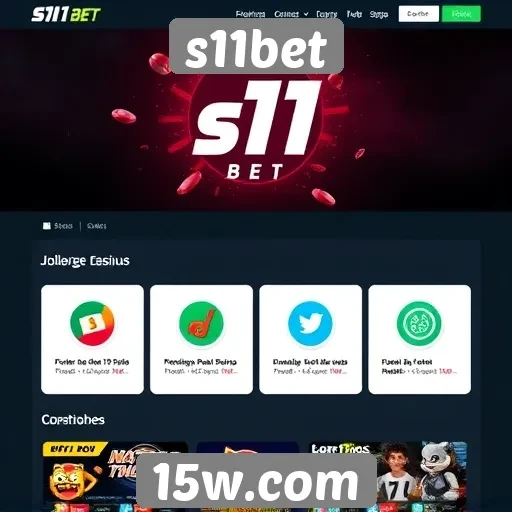 Análise das funcionalidades do site s11bet